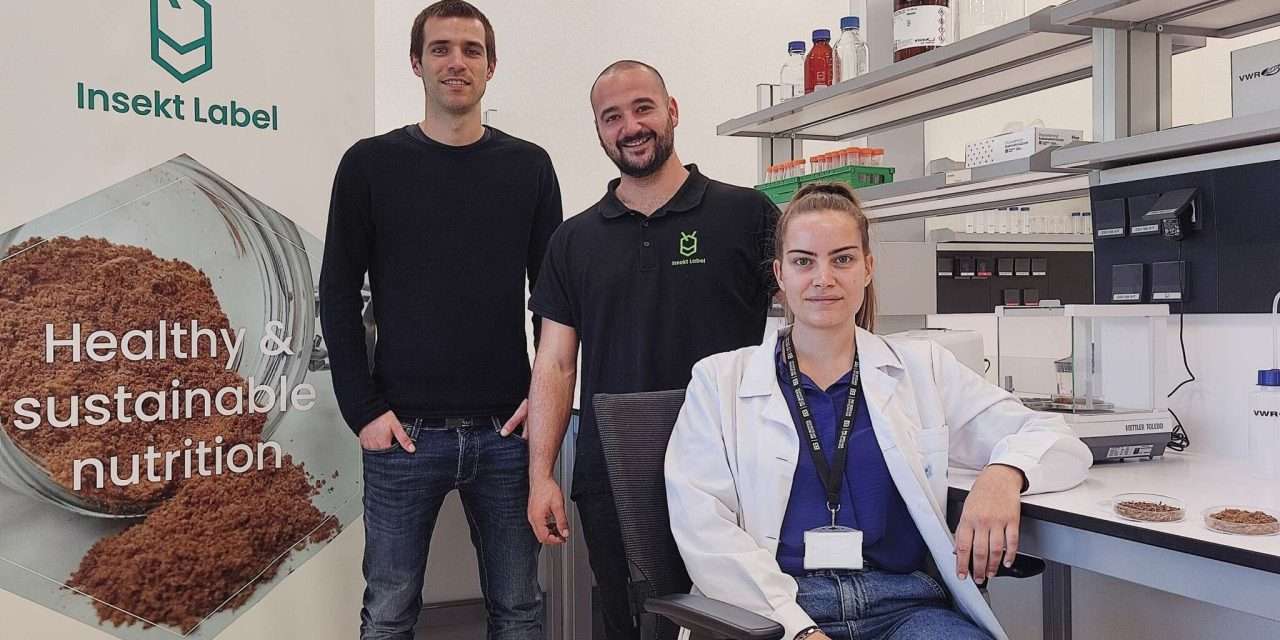 INSEKT LABEL BIOTECH, dedicada a la elaboración de proteínas alternativas mediante insectos, prevé sacar al mercado su primer producto en la segunda mitad de 2023