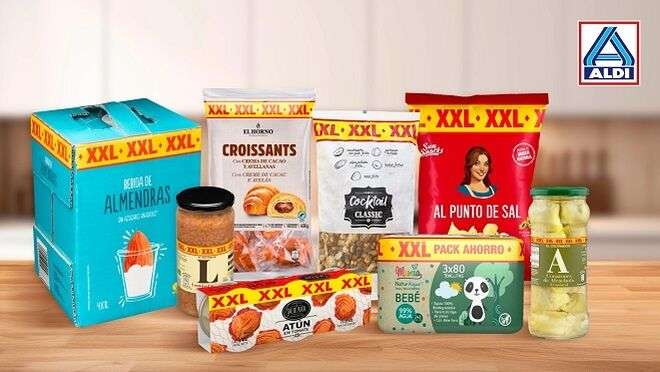 ALDI promueve los formatos XXL para potenciar sus ventas