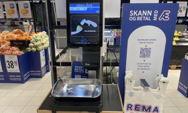 Básculas de autoservicio impulsadas por IA, lo último del retailer noruego REMA 1000