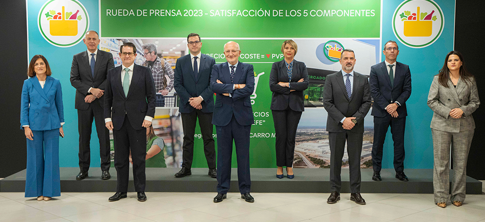 MERCADONA factura 35.527 millones en 2023 y realiza una inversión récord de 10.000 millones en siete años