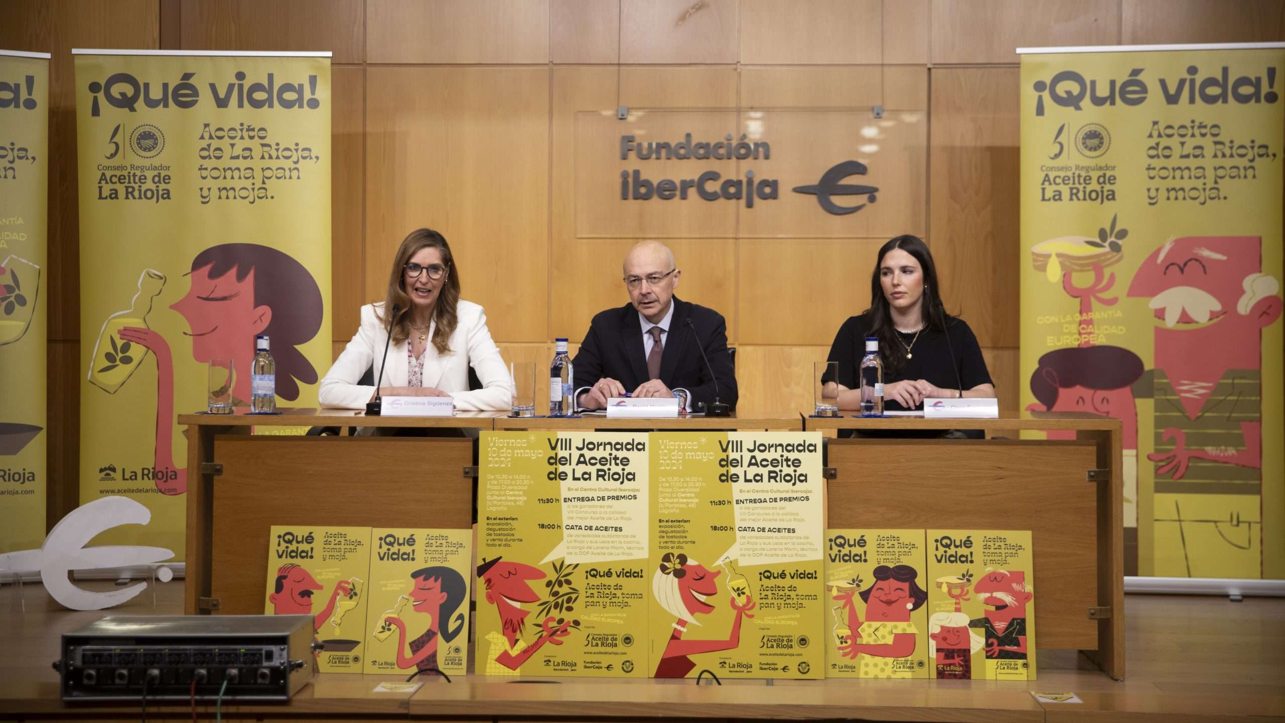 “¡Qué vida! Aceite de La Rioja, toma pan y moja”, lema de la VIII jornada del Aceite de La Rioja que conmemorará el 20º aniversario de la Denominación de Origen