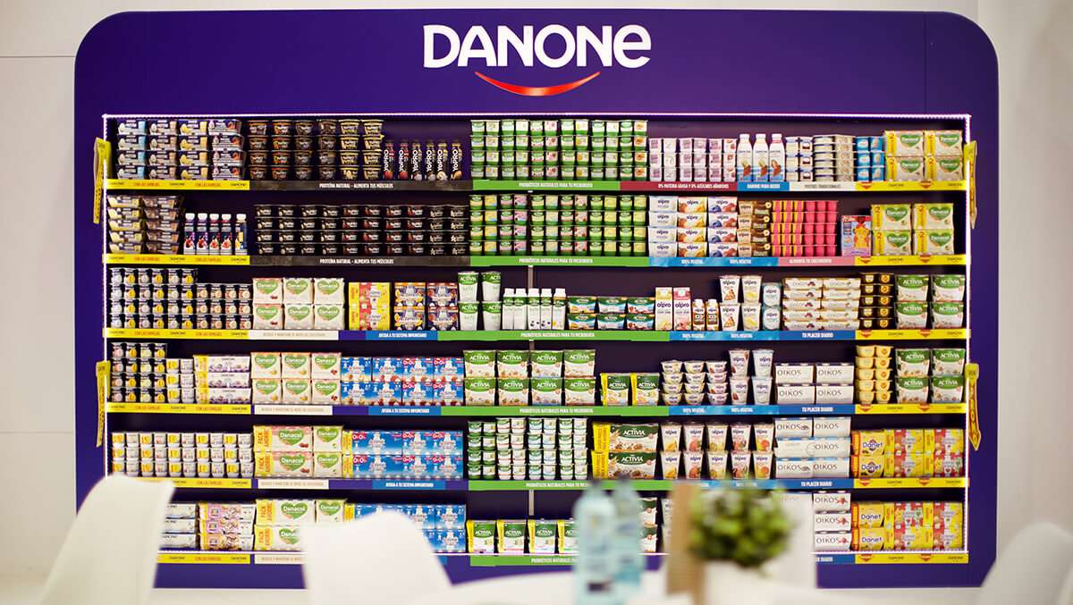 DANONE ha reducido 1.230 toneladas de azúcar añadido en su portfolio desde 2019