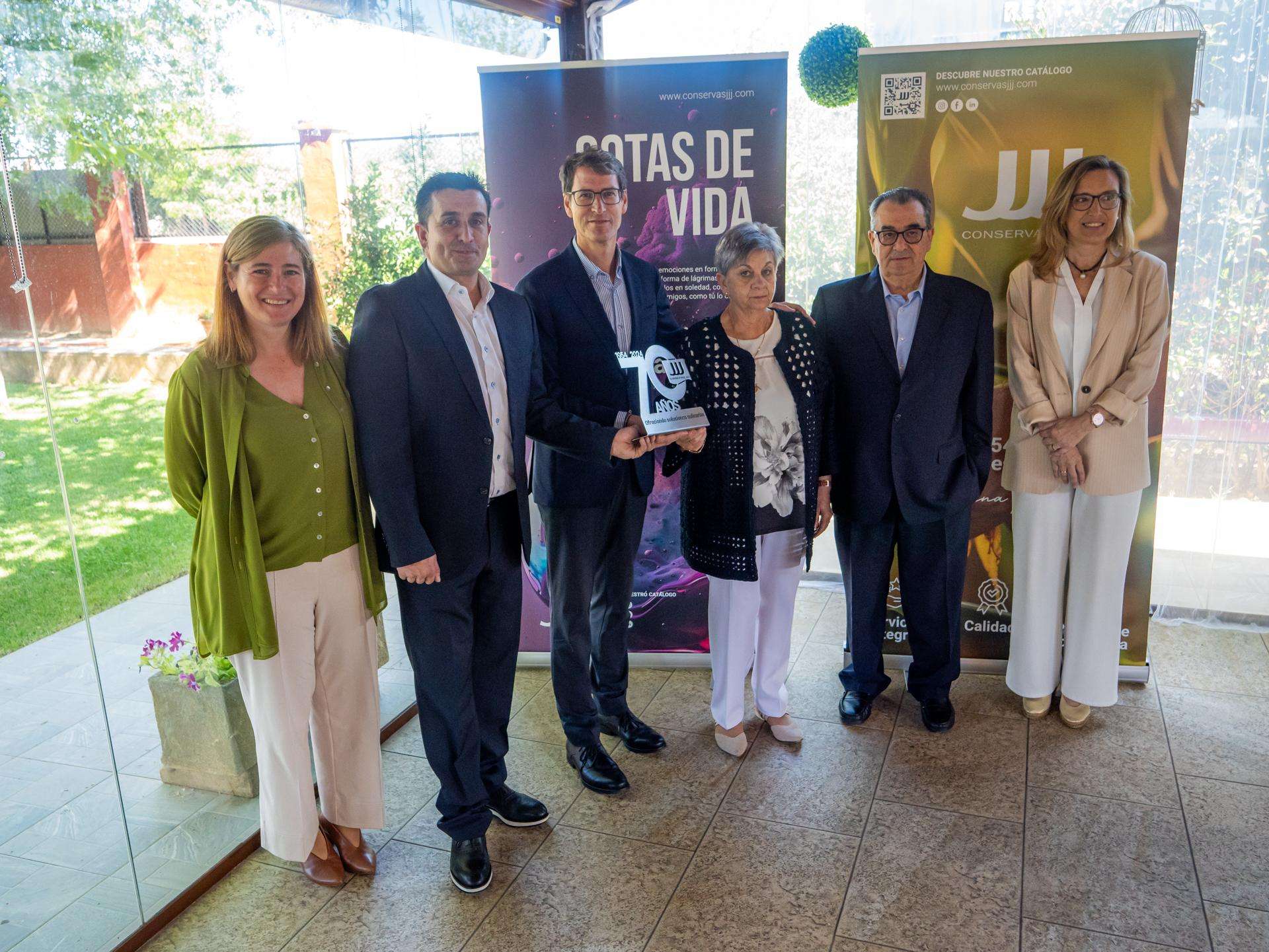 Gonzalo Capellán elogia la labor de la industria agroalimentaria riojana, siempre asociada a la calidad y punta de lanza de la economía regional