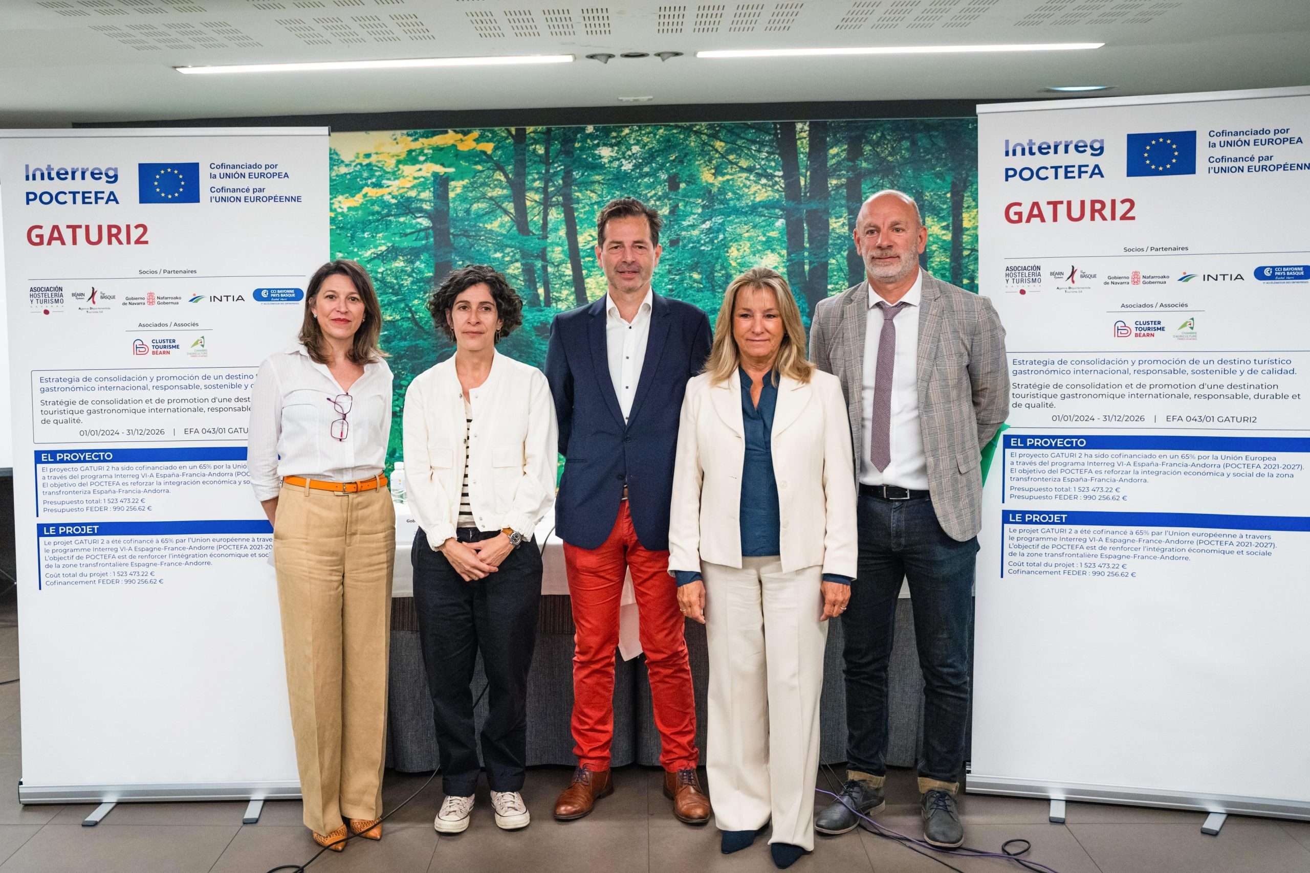 Navarra, Pays Basque y Béarn reafirman su propuesta para convertirse en destino turístico gastronómico internacional