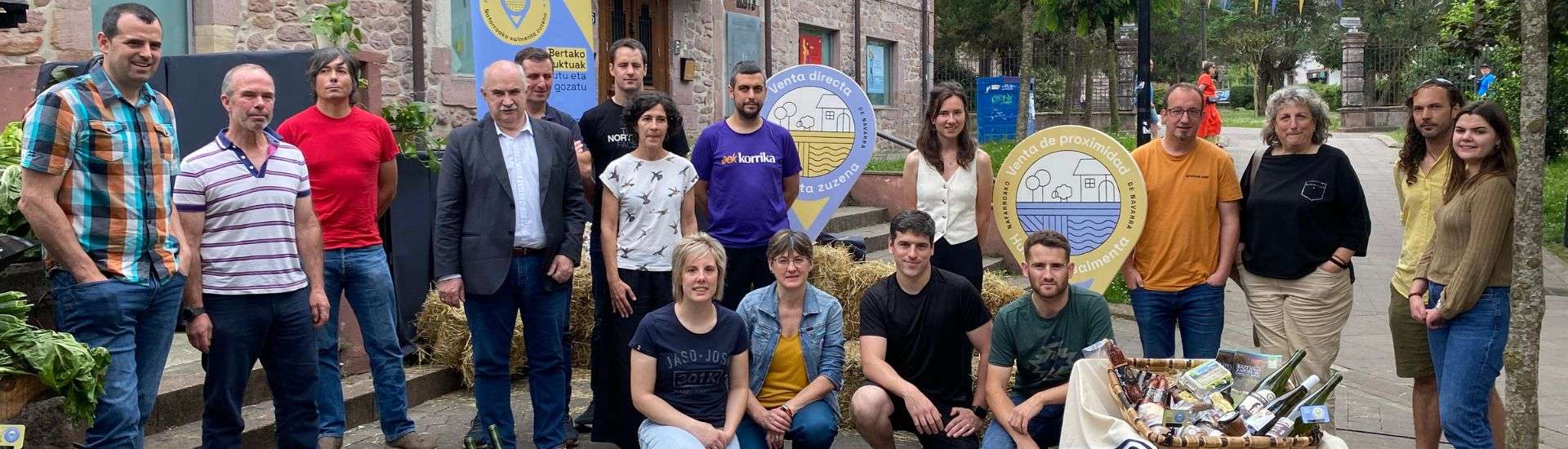 Navarra estrena una nueva señalización para la venta directa y de proximidad de productos procedentes de explotaciones agrarias