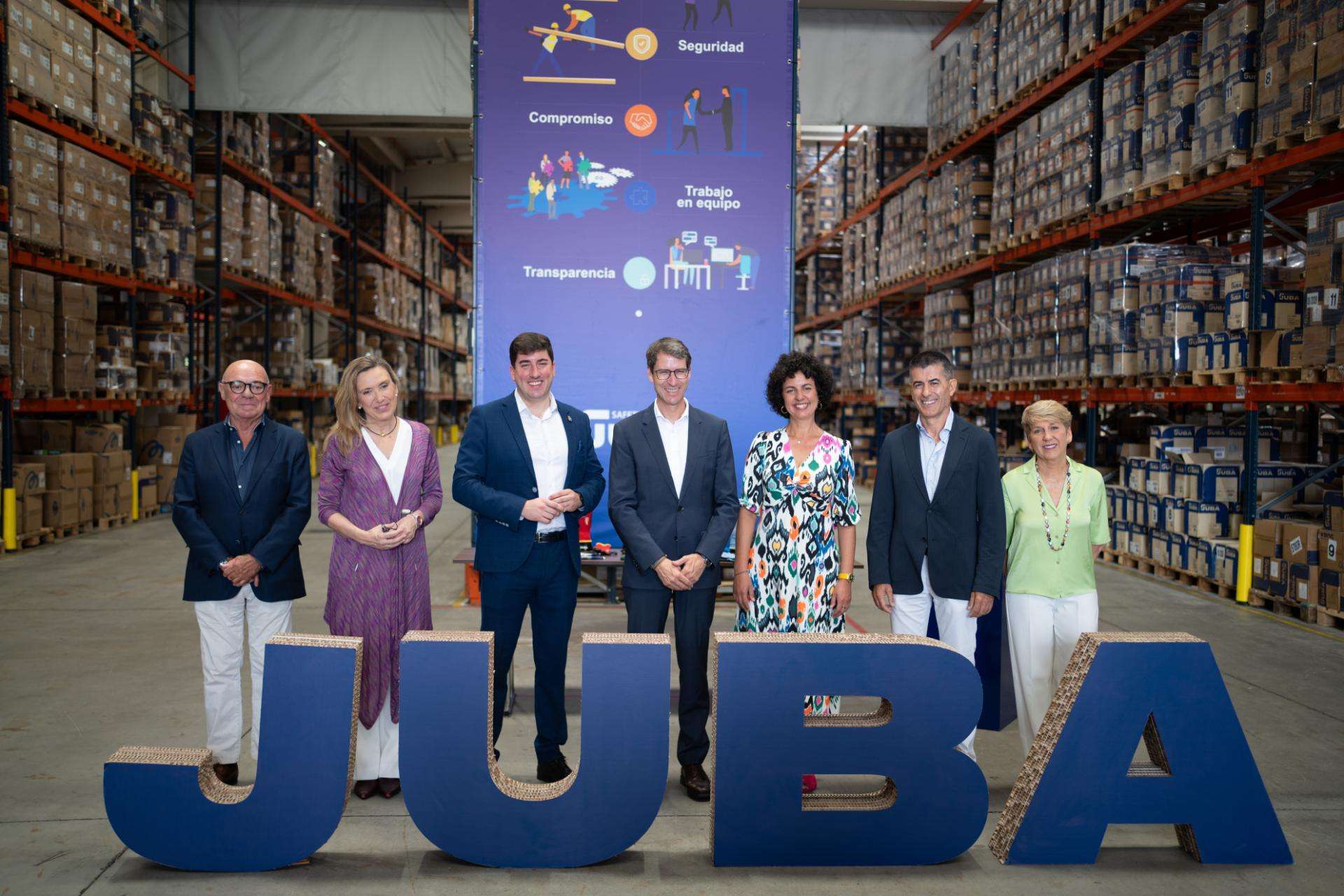 Capellán destaca la apuesta por la innovación sostenible y responsable de JUBA en su 70 aniversario
