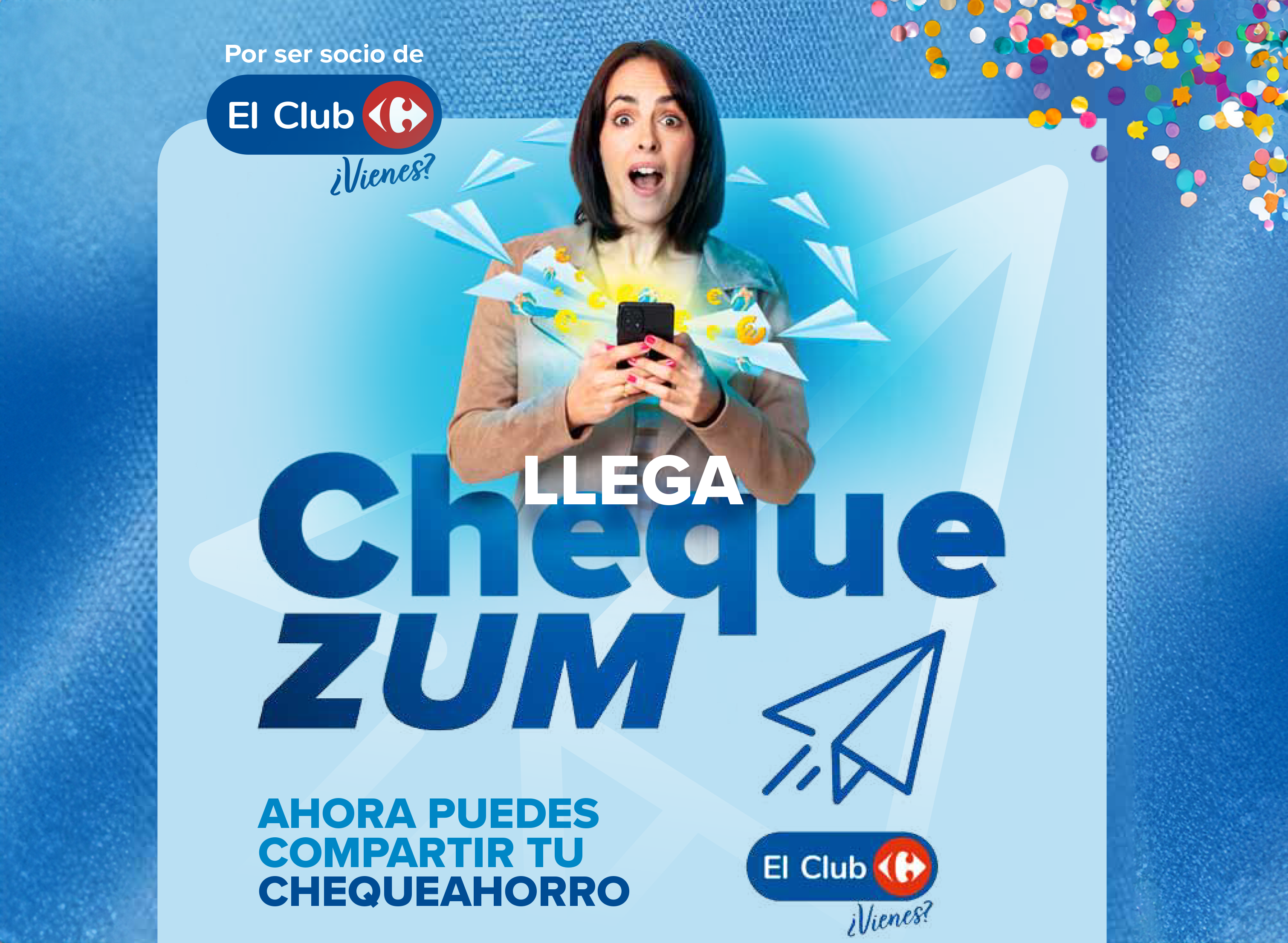 CARREFOUR apuesta por CHEQUESZUM para ayudar al ahorro de las familias navarras