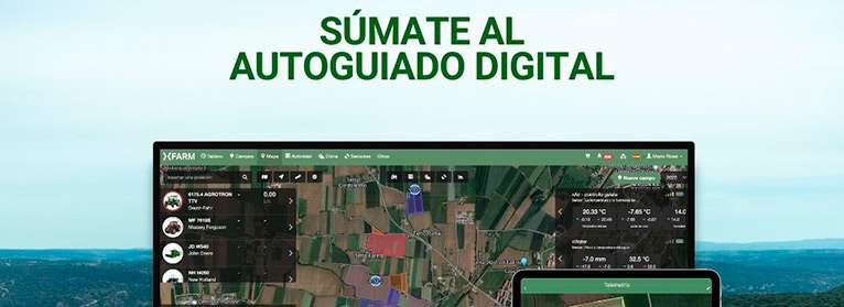 UPA alcanza un acuerdo con XFARM y TRIMBLE para llevar el autoguiado GPS a todos los agricultores