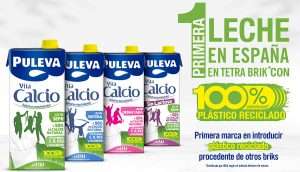 Jueves, 26 de septiembre de 2024 6 Puleva Vita Calcio Presenta El Primer Tetra Brik® De Leche En España Con Plástico 100% Reciclado