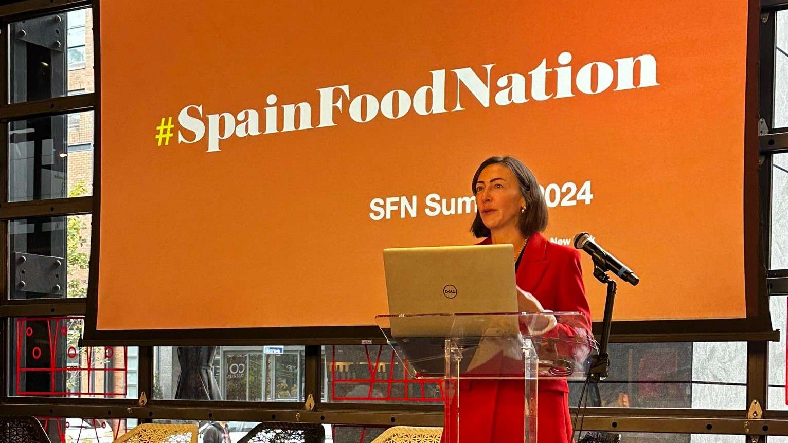 La secretaria general de Recursos Agrarios pone de relieve en Nueva York la excelencia alimentaria y gastronómica de España